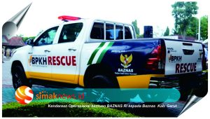 Baznas Kab.Garut Terima Bantuan Kendaraan Operasional