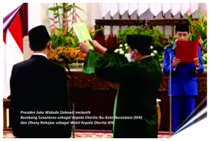 RESMI, Bambang Susantono Kepala Otorita IKN (Dhony, Wakil)