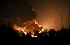Area sekitar Kiev DIBOMBARDIR