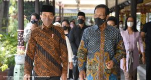 Presiden dan Ibu Iriana Silaturahmi ke Keraton Yogyakarta