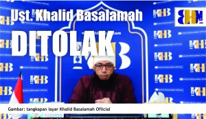 KONTROVERSI, Rencana Pengajian Ust.Khalid Basalamah Diprotes