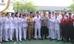 Bupati dan Kapolresta Bandung Edukasi Kepada Siswa SMAN 1 Baleendah