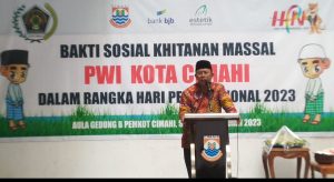 Memasuki Tahun Politik, Pj Wali Kota Cimahi Berharap PWI jaga Kondusifitas