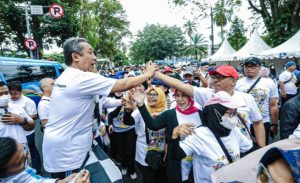 Pandemi Reda, Wali Kota Bandung Ajak Warga Giat Berolahraga