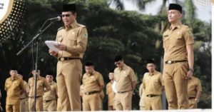 Pimpin Apel Pagi, Bupati Bandung Sampaikan Arahan Presiden