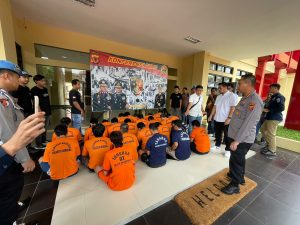 Operasi Lodaya 2023, Polresta Bandung Amankan 36 Pelaku Curanmor