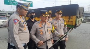 Meski Lebaran Masih Satu Bulan, Polres Cimahi Sudah Mulai Pantau Jalur Mudik
