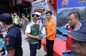 Forkopimda Kab. Bandung Monitoring Pengamanan Arus Mudik Lebaran