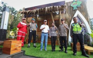 Malam Idulfitri 1444 H di Kota Bandung Kondusif