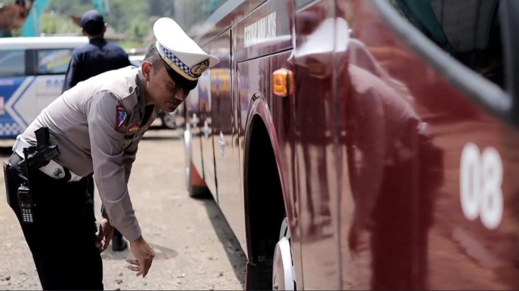 Tekan Angka Kecelakaan Saat Mudik Lebaran, Dishub KBB Gelar Ramcek Kelaikan Angkutan