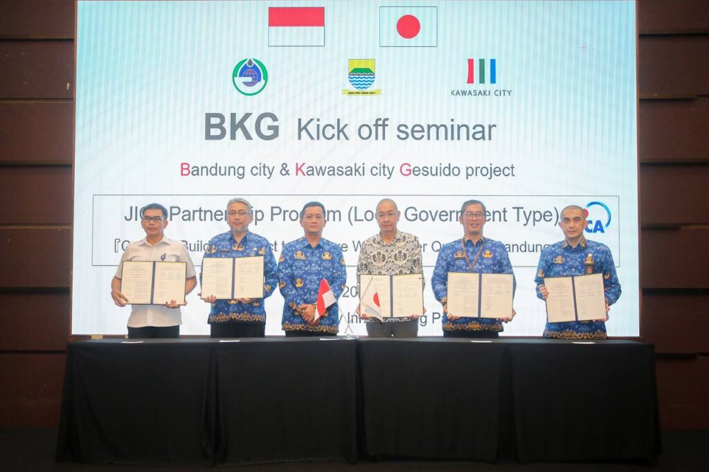 Kota Bandung dan Kawasaki Kerja Sama Peningkatan SDM Pengolahan Air Limbah