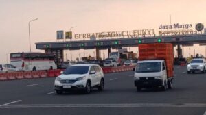 Situasi Terkini Arus Balik Lebaran 2023 di Gerbang Tol Cileunyi