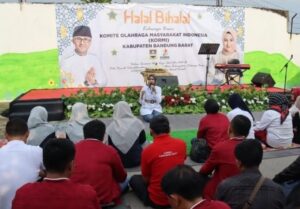 Sonya Fatmala Hadiri Halal Bihalal Kormi Kab.Bandung Barat