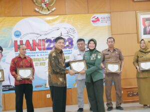 Danramil 0911 Cimahi Utara Terima Penghargaan Dari Badan Narkotika Nasional