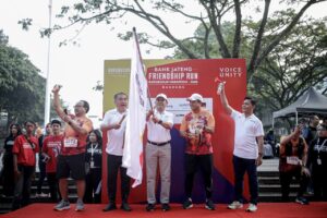 Borobudur Friendship Run di Kota Bandung Diikuti 1000 Peserta