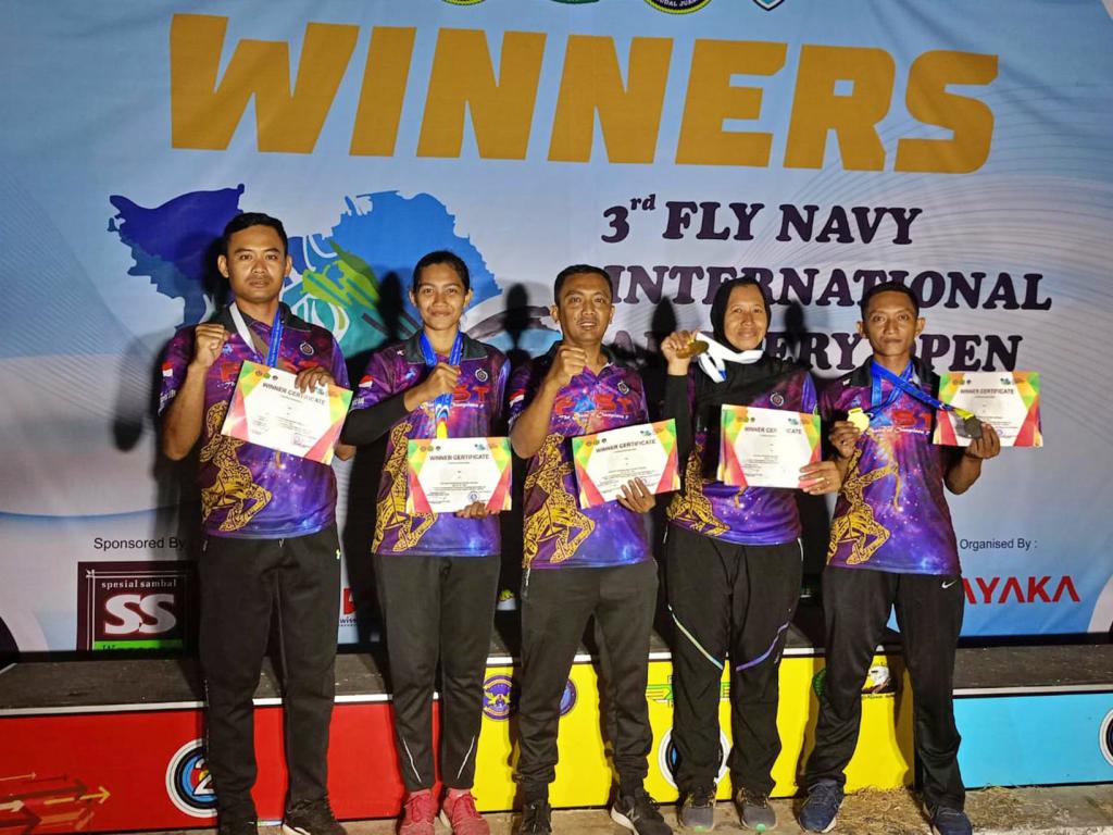 Atlet Panahan Yonif 3 Marinir Ukir Prestasi di Ajang Fly Navy Internasional Championship 2023