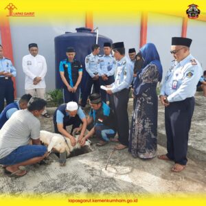 Pelaksanaan Sholat Ied dan Penyembelihan Hewan Qurban Idul Adha 1444 H