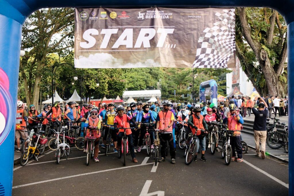 500 Pesepeda Ikuti Fun Bike Budaya Gerakan Bersepeda Series IV