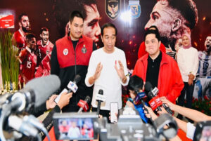 Saksikan Laga Indonesia vs Argentina, Presiden: Pengalaman Besar bagi Timnas Indonesia