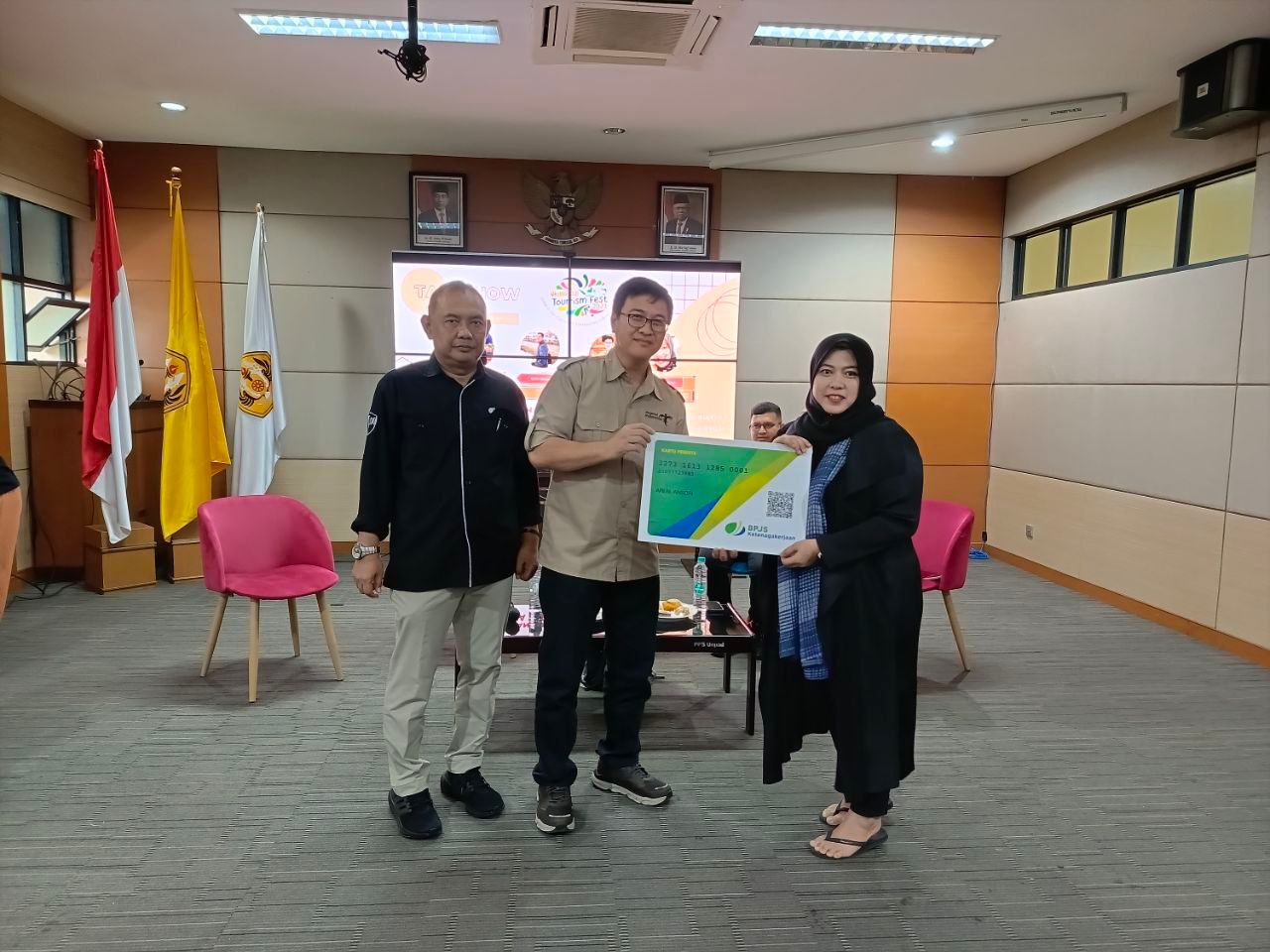 Peserta Turnamen Gateball dan UMKM di Unpad Tourism Fest 2023 Dilindungi BPJS Ketenagakerjaan