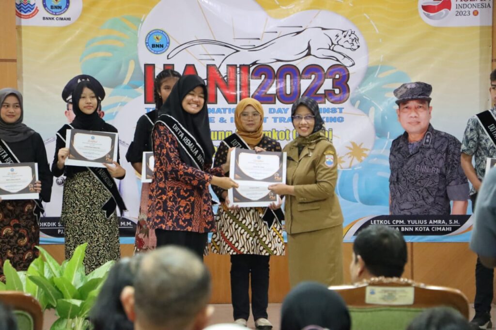 BNN Kota Cimahi Peringati Hari Anti Narkotika Internasional 2023