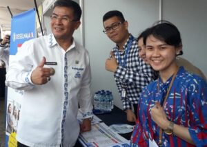 Wabup Sumedang Beri Semangat Para Pencari Kerja di Arena Job Fair