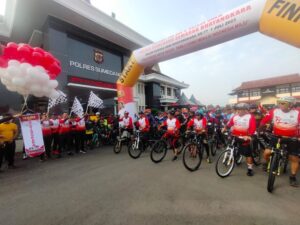 Bupati Dony Hadiri HUT ke-77 Bhayangkara
