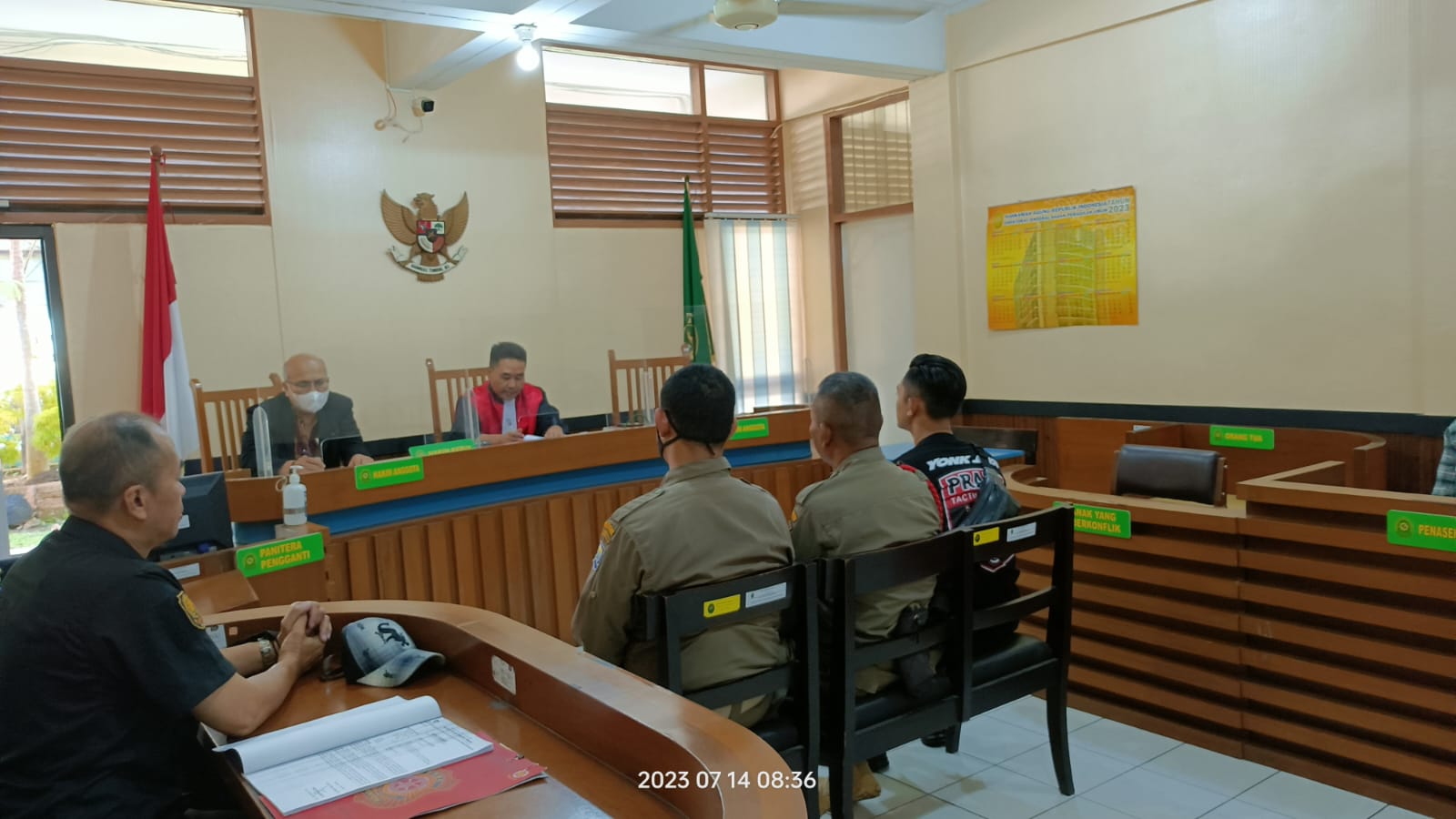 Satpol PP dan Tim Prabu Seret Para Vandal ke Meja Hijau