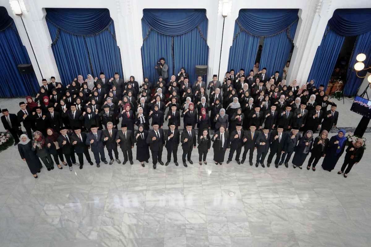 1.664 PNS Fungsional Dilantik, Gubernur Ridwan Kamil Minta Pegawai Beri Dedikasi Tinggi