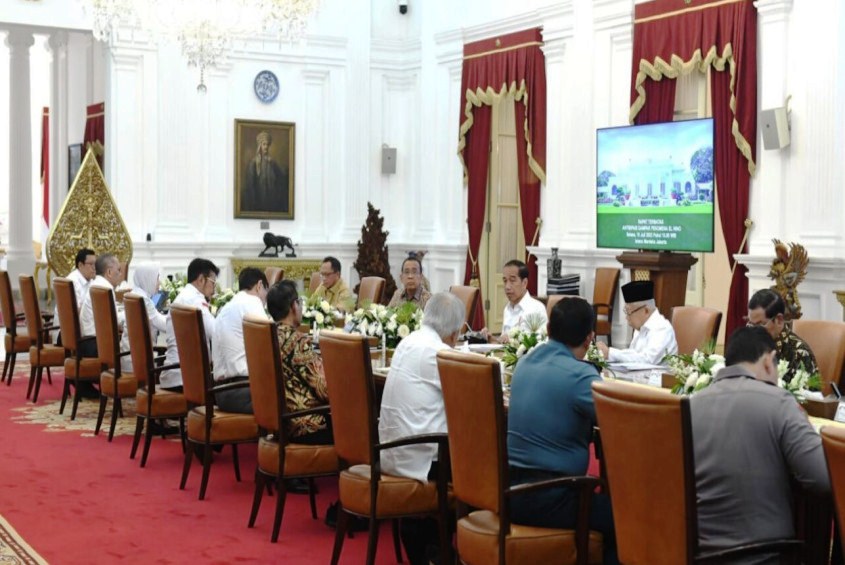 Antisipasi Dampak El Nino Presiden Jokowi Gelar Ratas Bersama Jajarannya