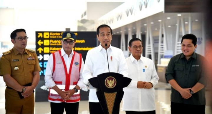 Presiden Jokowi Apresiasi Peningkatan Aktivitas di Bandara Internasional Kertajati