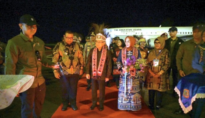 Selepas Kunjungi Manokwari, Wapres Ma’ruf Amin Lanjutkan ke-Kota Sorong