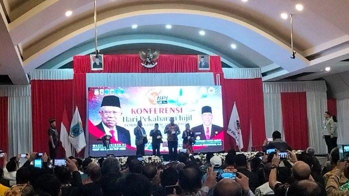 Buka Konferensi HPI, Wapres KH. Ma’ruf Amin: Papua Contoh Terbaik dan Model Harmoni Kebangsaan Indonesia