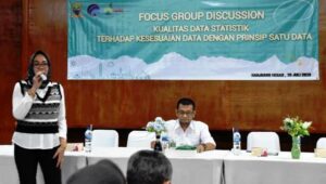Diskominfosanditik Sumedang Gelar FGD Kualitas Data Statistik