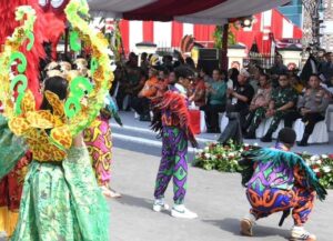 Panglima TNI Mendampingi Presiden RI Pembukaan Industri Kreatif di Tanah Papua