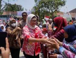 Bupati Nina Agustina Ngantor di Kecamatan Bongas