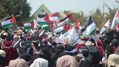 Solidaritas Untuk Palestina, Masyarakat Indramayu Gelar Aksi Damai