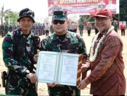 Pelaksanaan TMMD ke -118 Desa Cikawung Over Prestasi