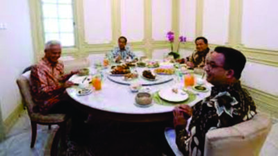 PESAN JOKOWI ke para capres