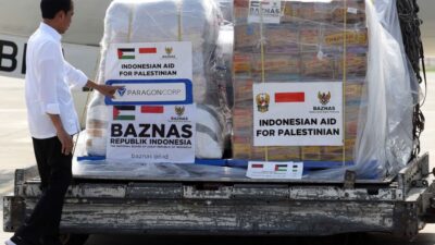 Presiden Jokowi Lepas Bantuan Kemanusiaan Tahap 2 ke Palestina