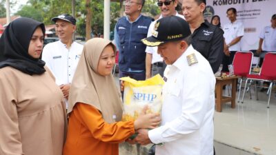 Gandeng PT Bulog, Pemkab Bandung Barat Gelar Pasar Beras Murah