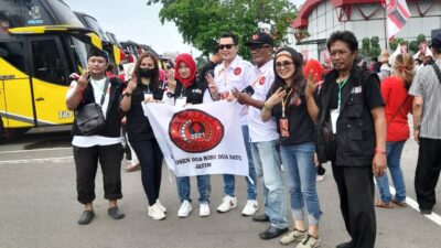Ribuan Relawan se Pulau Jawa Hadiri Rakornas Relawan Gama di JIEXPO Kemayoran