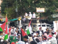 Aksi Bela Palestina, Ribuan Warga Cimahi Turun ke Jalan