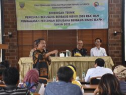 30 UMKM Ikuti Bimtek Perizinan dan Pengawasan Berusaha Berbasis Risiko