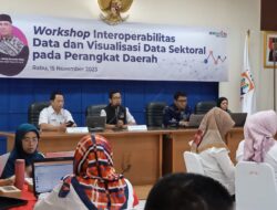 Hasilkan Data Berkualitas, Diskominfo Gelar Workshop Interoperabilitas Data dan Visualisasi Data Sektoral