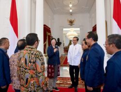 Presiden Joko Widodo Terima Pengurus PWI Pusat di Istana Merdeka
