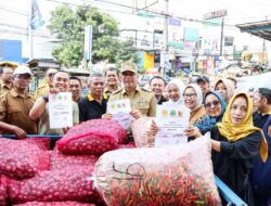 Kerjasama Kelompok Tani Tri Cipta dengan Paguyuban Pedagang Pasar Cimindi Terealisasi
