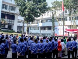 Pj. Wali Kota Cimahi Dicky Saromi Pimpin Upacara Peringatan Hari Ibu Ke-95