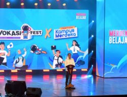 Presiden Jokowi Resmikan Pembukaan Vokasifest dan Festival Kampus Merdeka ke-3