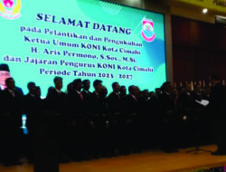 Pengurus KONI Kota Cimahi Periode 2023-2027 Dilantik